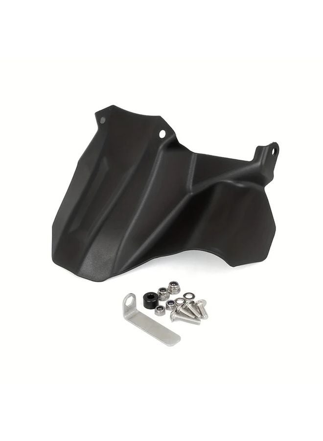 حاجز رذاذ خلفي أسود للرفارف لسيارات BMW R1300GS موديلات 2023-2025 بلاستيك متين - Image 3